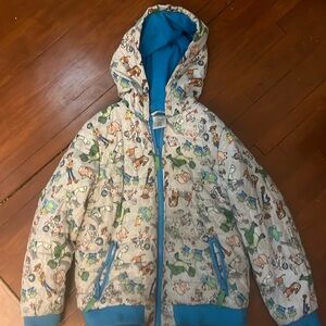 Boys Toy Story Winter Coat Sz 9/10 M